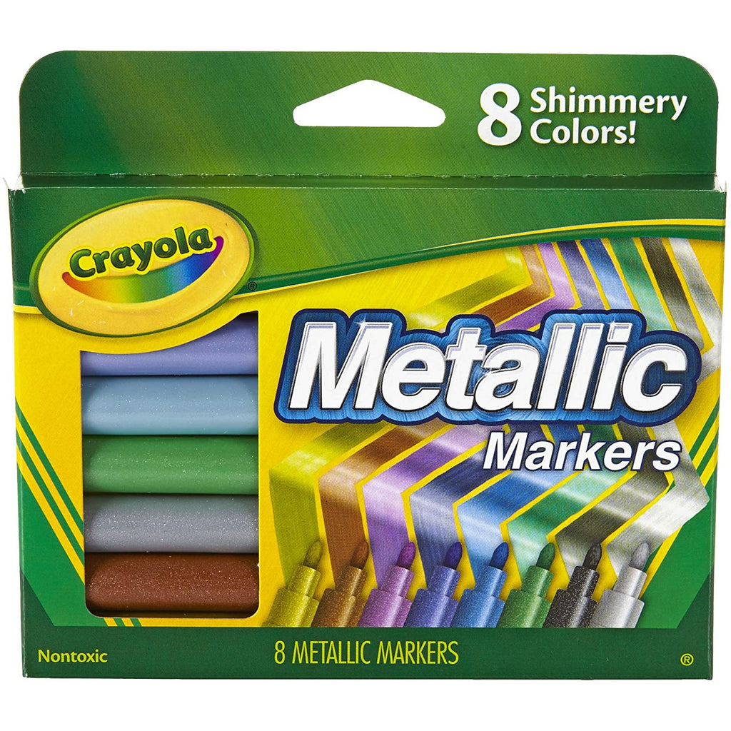 Crayola Metallic Markers 8 Pieces