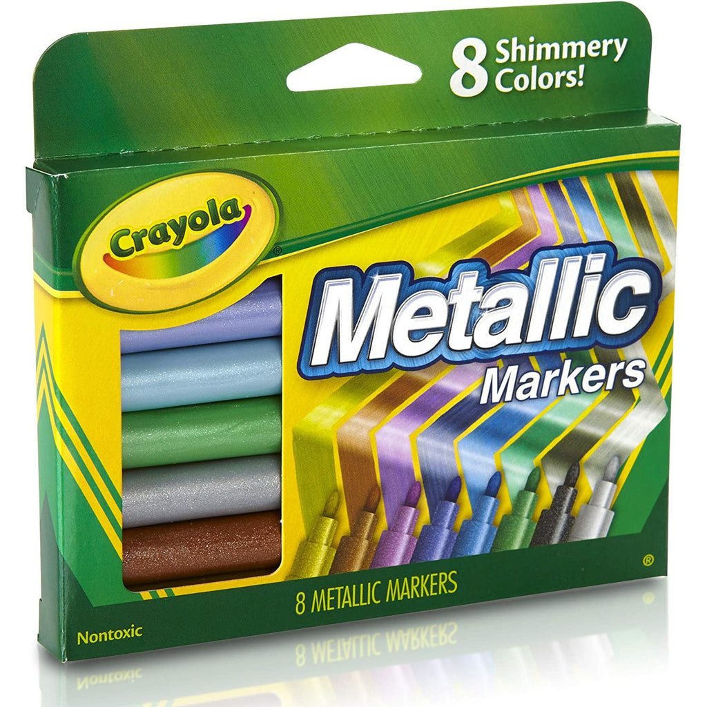 Crayola Metallic Markers 8 Pieces