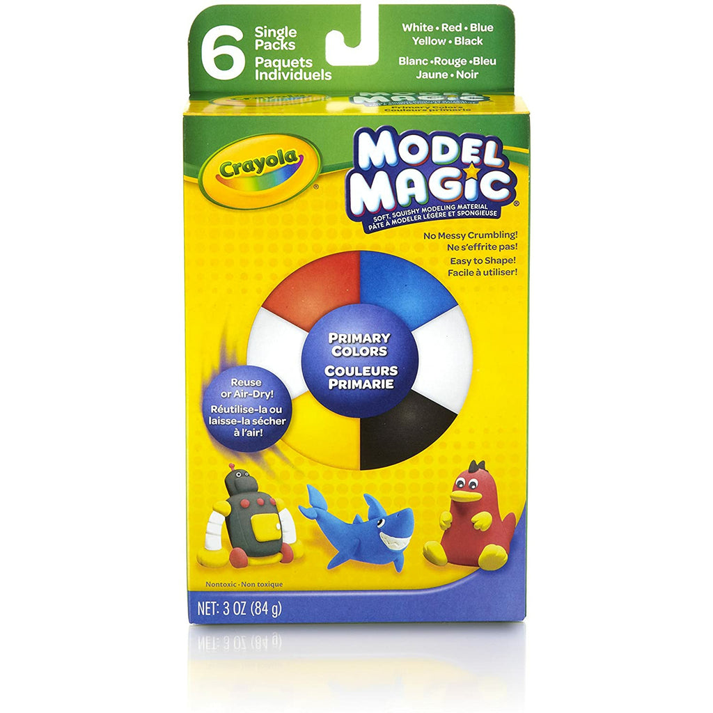 Crayola Modelling Clay Primary 6 Pack