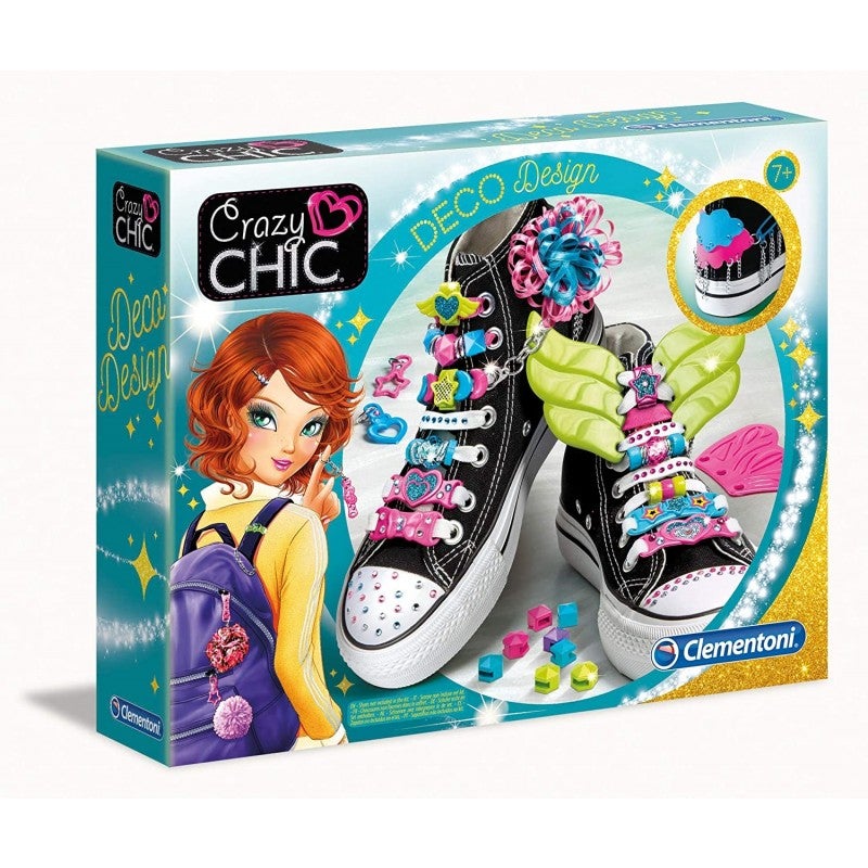 Clementoni Crazy Chic - Deco Design Make Up Kit 7Y+