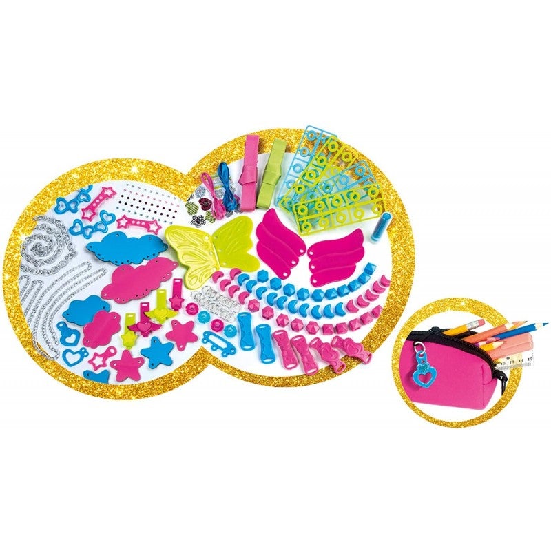 Clementoni Crazy Chic - Deco Design Make Up Kit 7Y+