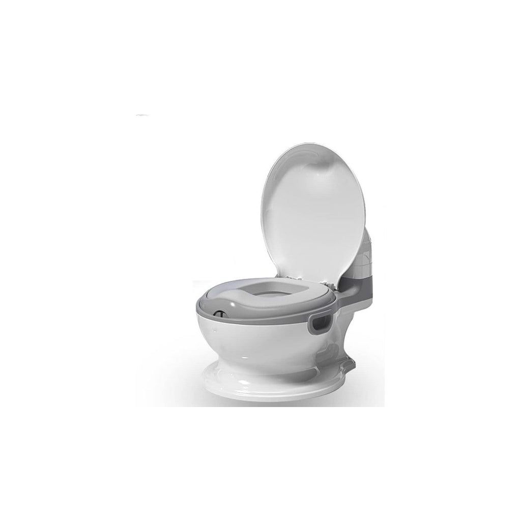 Caliph Destiny Potty Seat with Cover Grey/White Age- 12 Months & Above