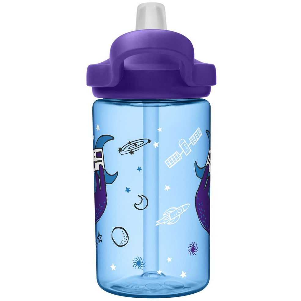 CamelBak - Eddy+ Kids Water Bottle 14oz/400ml Sloths in Space Age- 12 Months to 6 Years Unisex