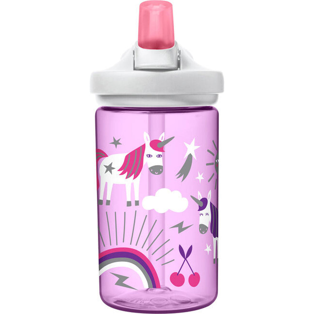 CamelBak Eddy+ Kids Water Bottle 14oz/400ml Unicorn Party Multicolor Age- 12 Months to 6 Years