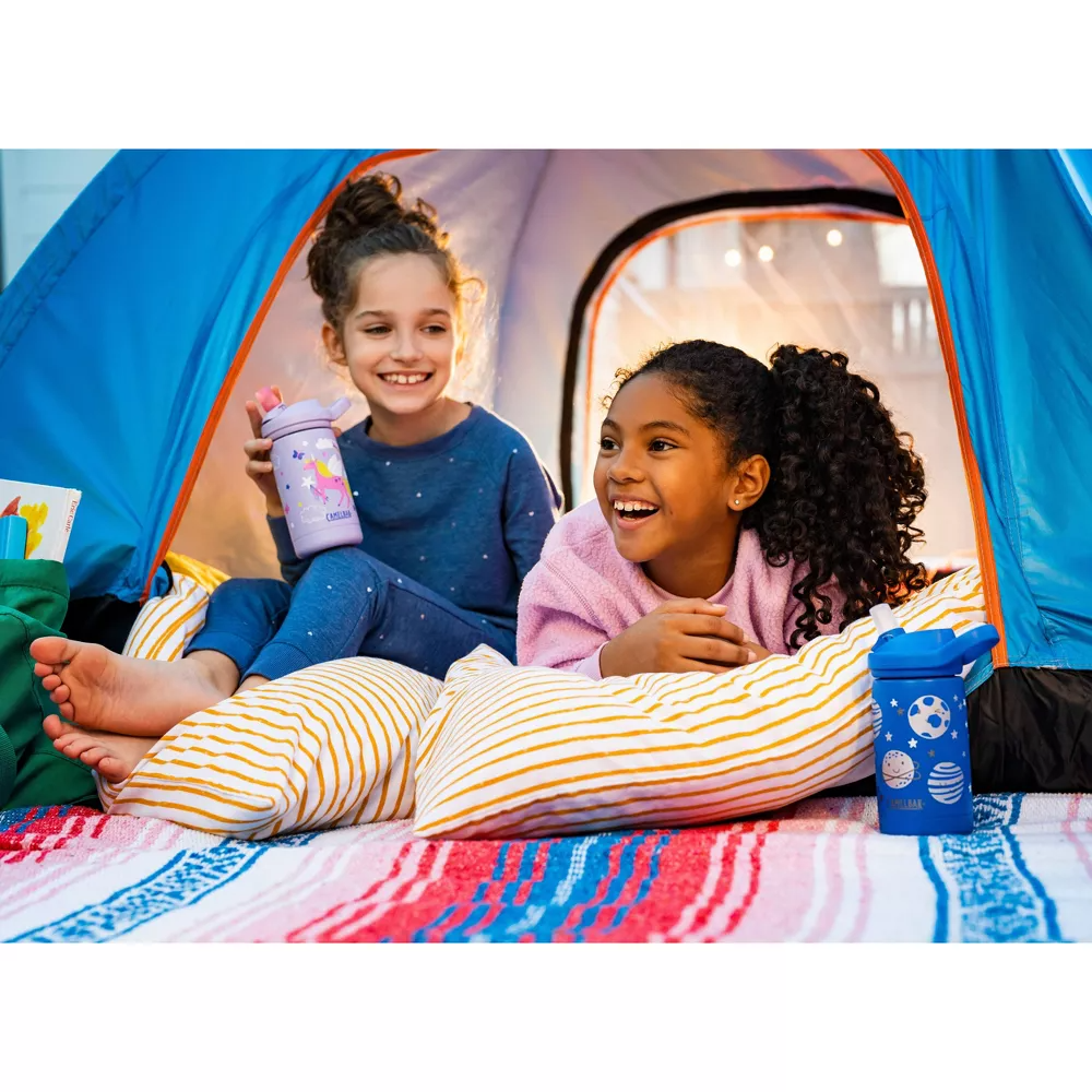 CamelBak Magic Unicorns eddy+ Kids Stainless Steel Vacuum Insulated Kids Water Bottle 12oz Multicolor Age- 3 Years & Above