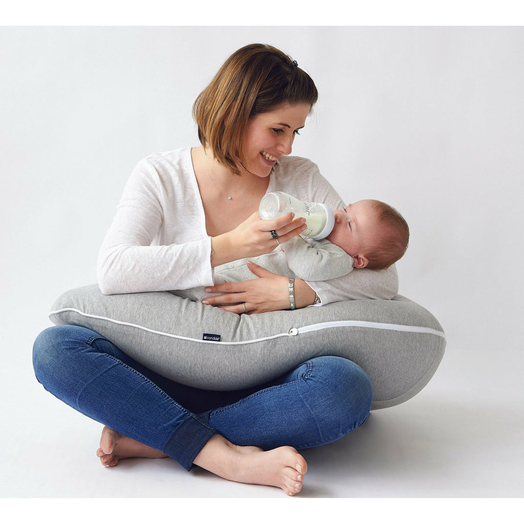 Candide Multirelax Polycotton / Heather Grey Maternity And Nursing Pillow