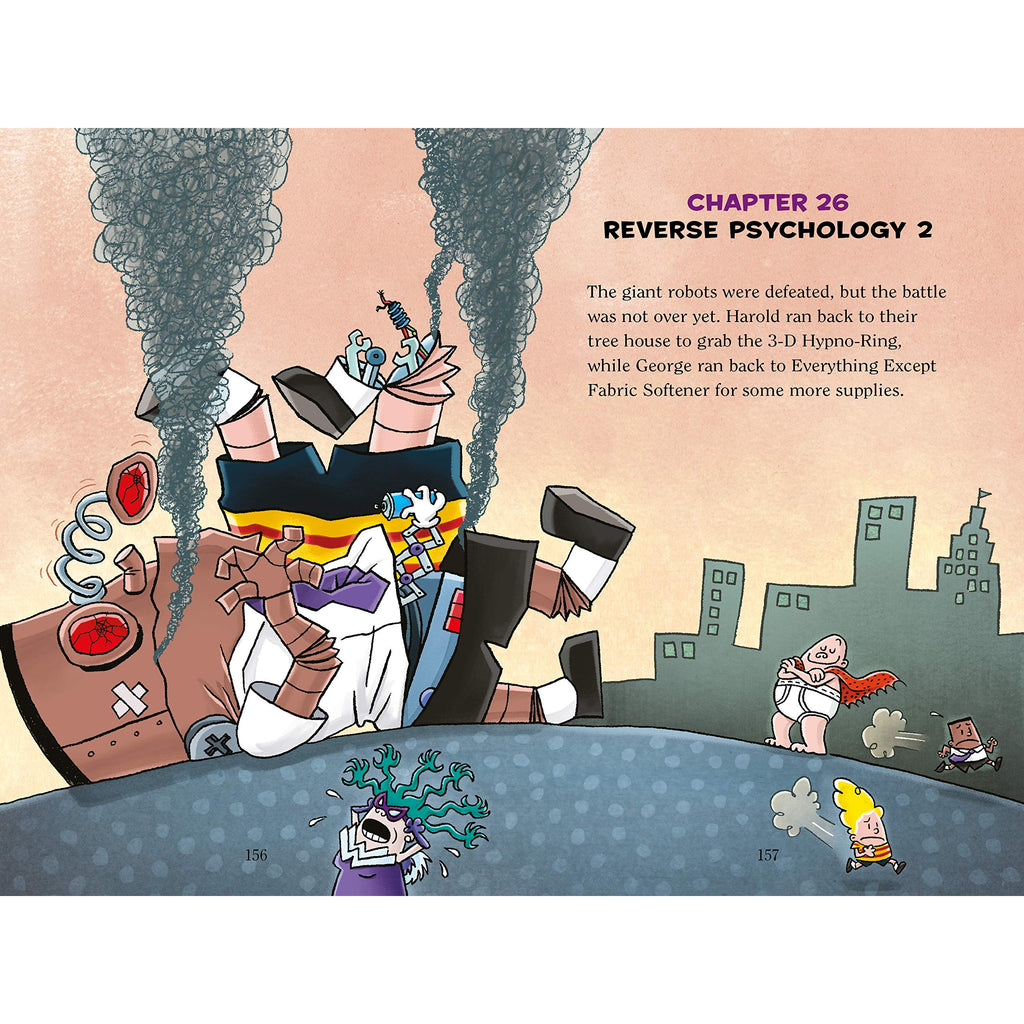 Captain Underpants Two Turbo-Charged Novels in One Full Colour (Book  and 6) 