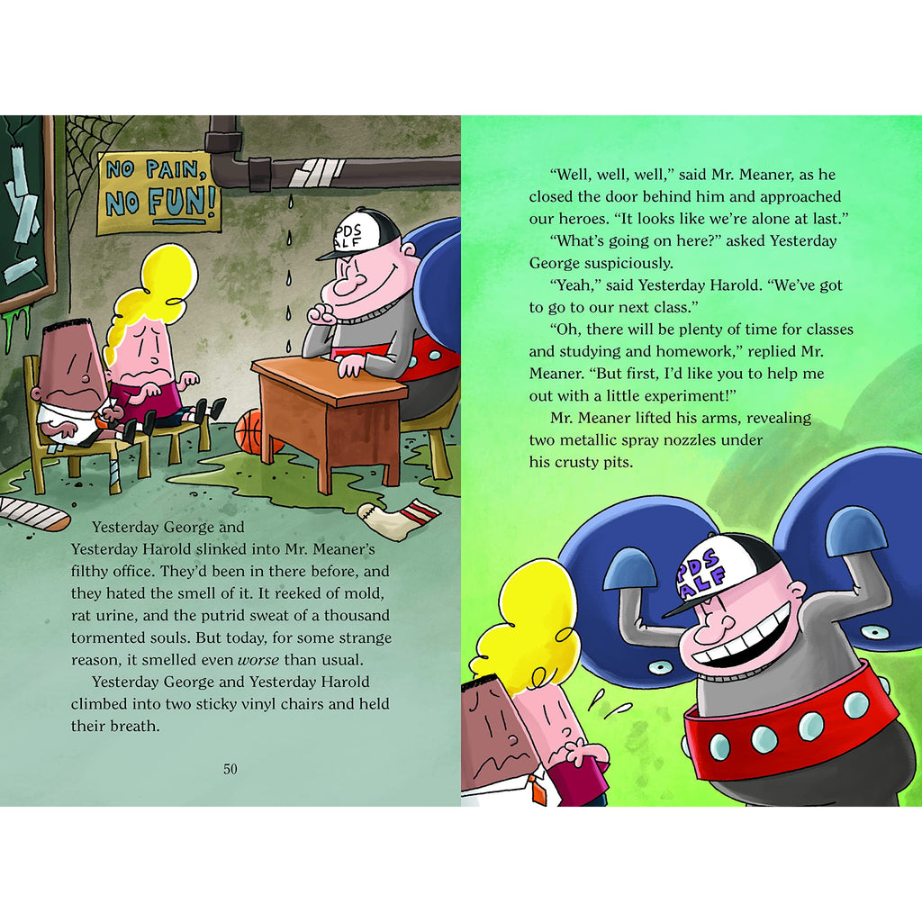 Captain Underpants and the Sensational Saga of Sir Stinks-a-Lot Colour (Book 12)