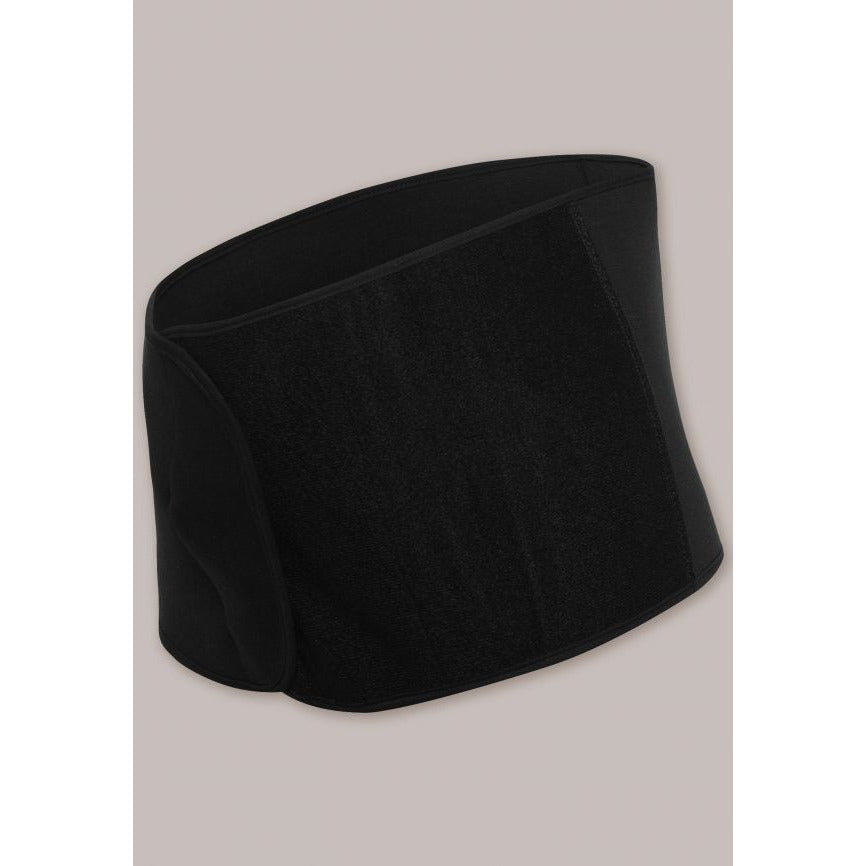 Carriwell Adjustable Organic Cotton Postpartum Belly Binder - Black(Small/Medium) for Mums