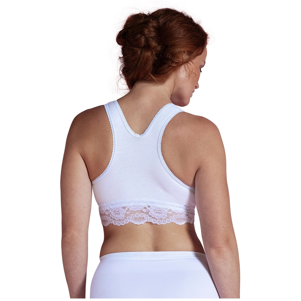 Carriwell Crossover Sleeping Nursing Bra White- Extra Large for Mothers