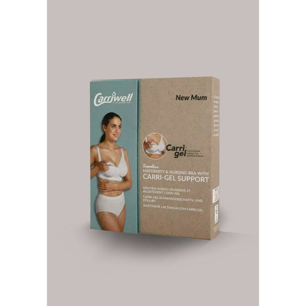 Carriwell Maternity & Nursing Bra With Carri-Gel Support - Honeysmall) for Mums