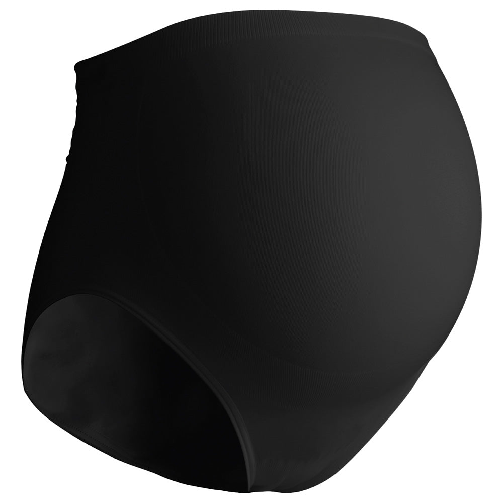 Maternity Support Seamless Panty Black-Small for Mothers
