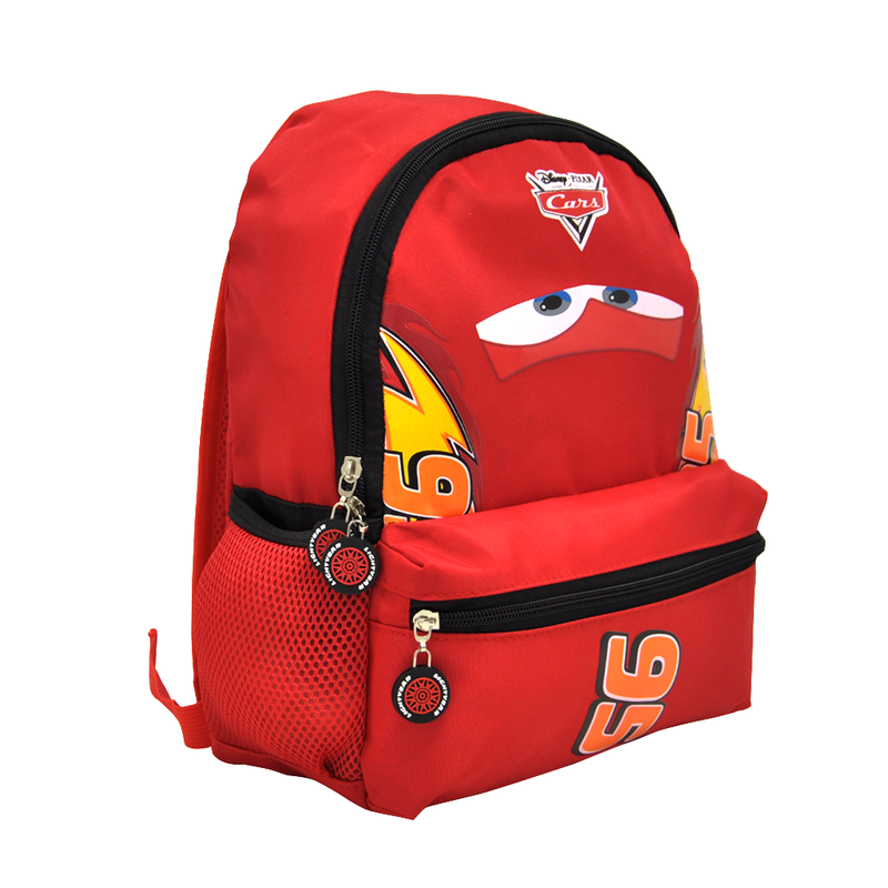 Cars Race Ready Backpack 12-inch Red Age- 3 Years & Above