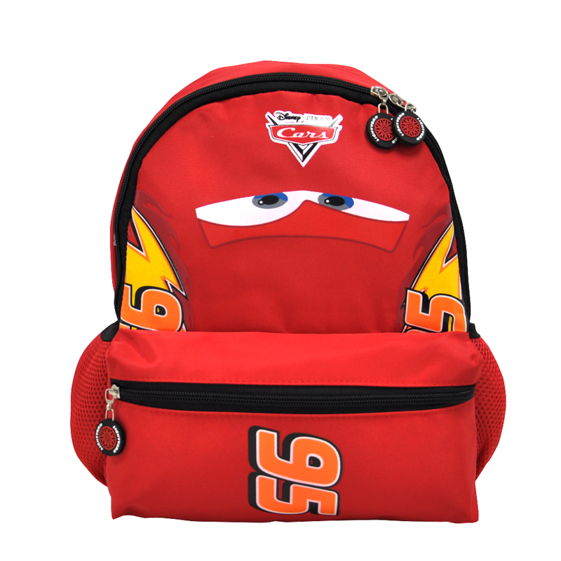Cars Race Ready Backpack 12-inch Red Age- 3 Years & Above