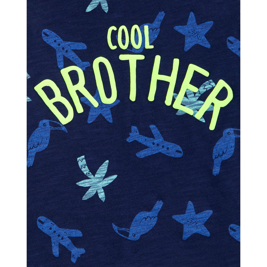 Carter's 2-Piece Cool Brother Slub Jersey Tank & Short Set Boy Blue 1I489810