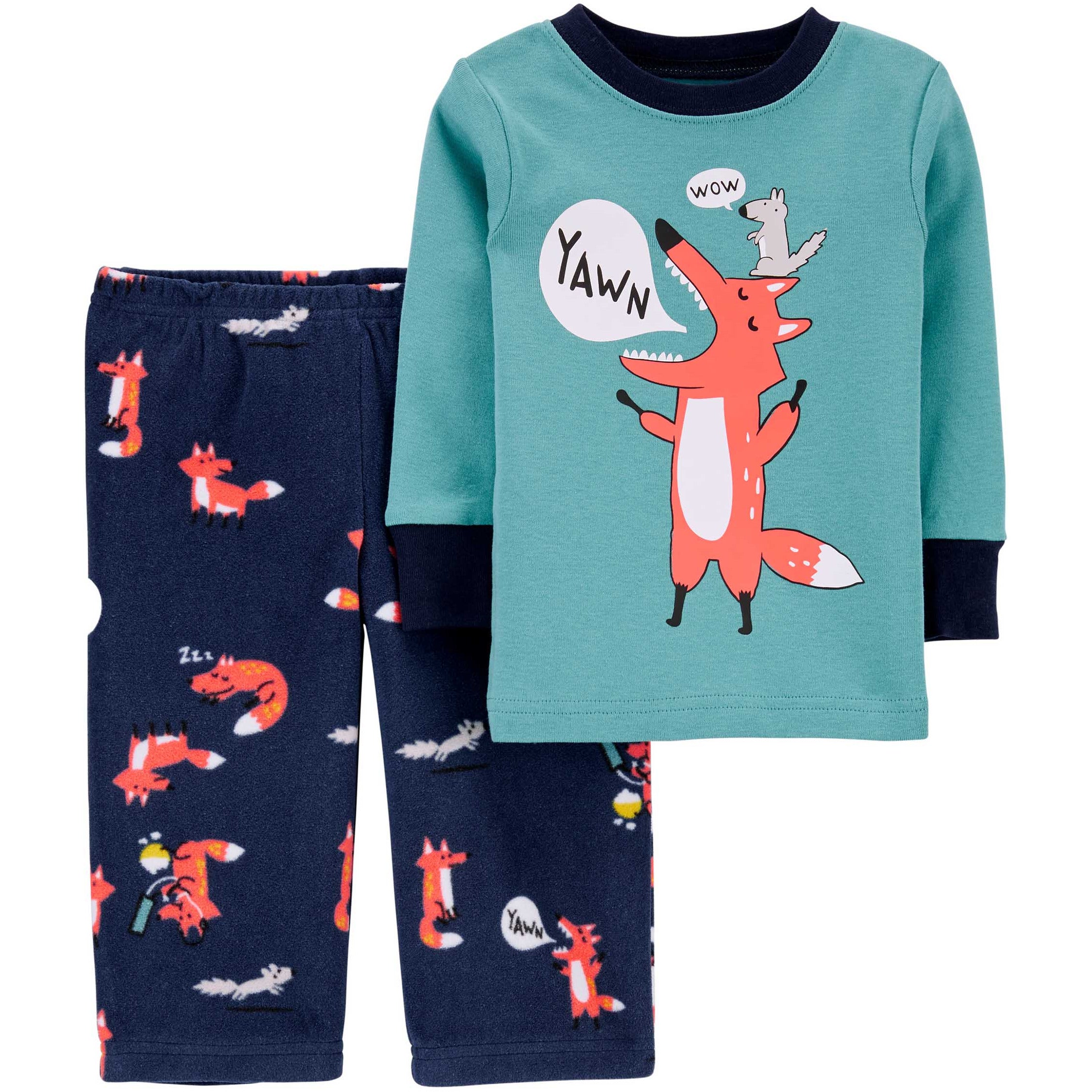Carter s Infant Boys 2 Piece Fleece 100 Snug Fit Cotton Full
