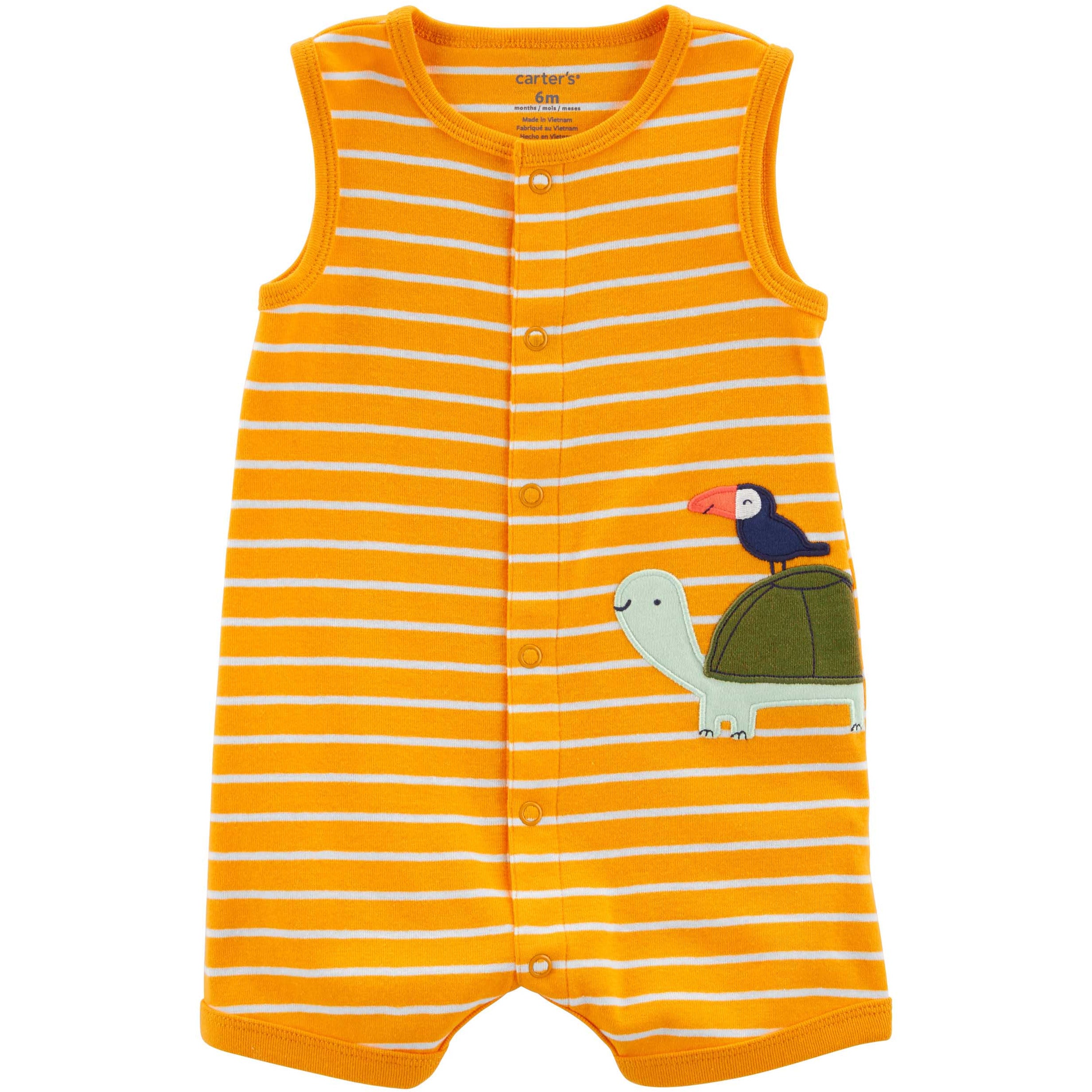 Carter's yellow romper store