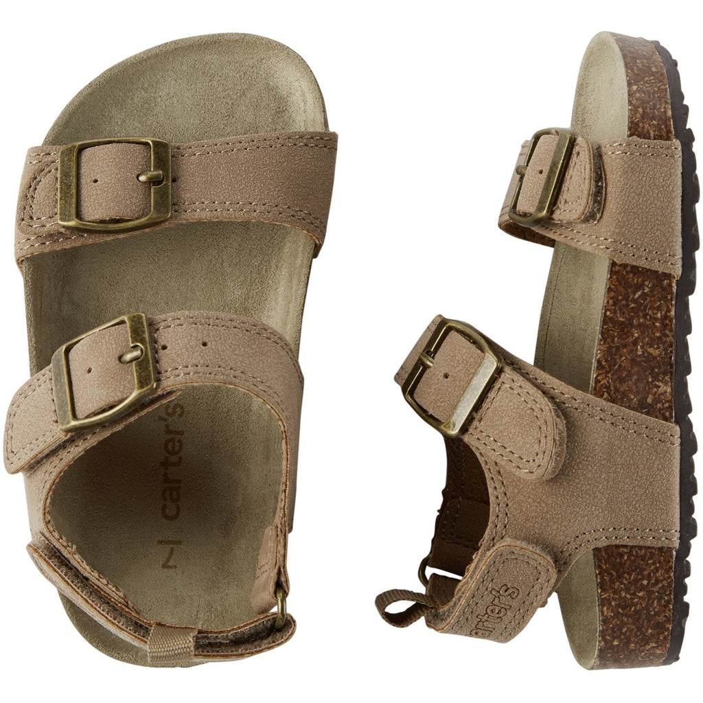 Carter's S20 Cork Sole Sandals Boys Brown CR05893