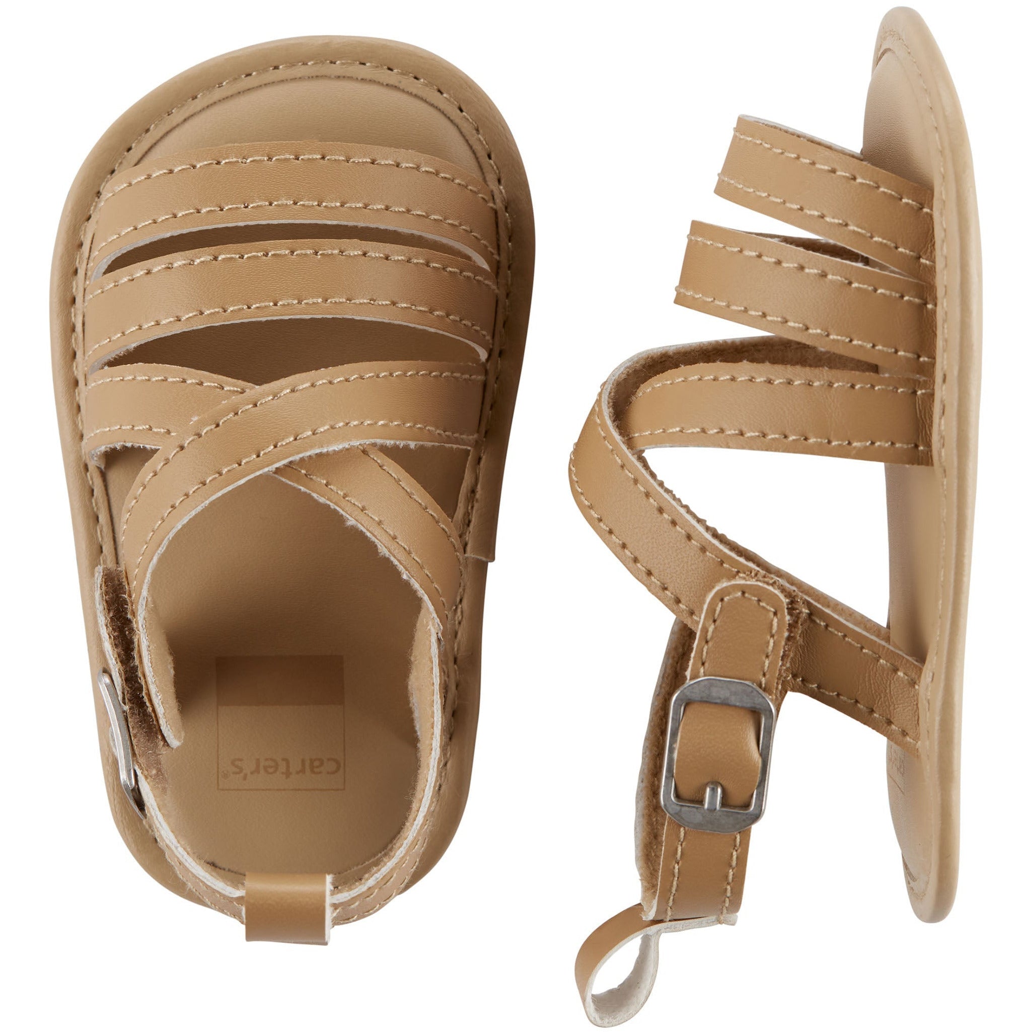 Leather Sandals Carters Closed Toe Sandals Baby Every Step