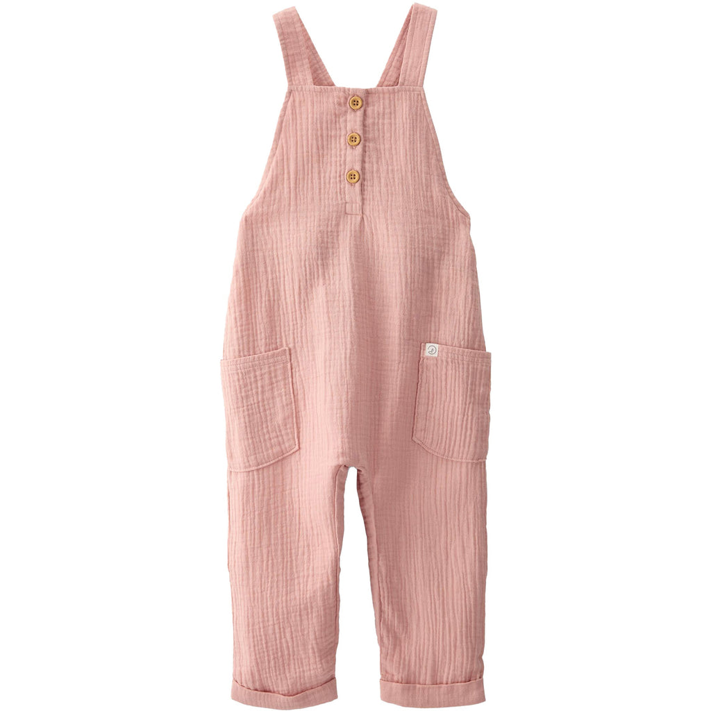 Carter's Toddlers Girls Organic Cotton Gauze Overalls Pink 2N145810