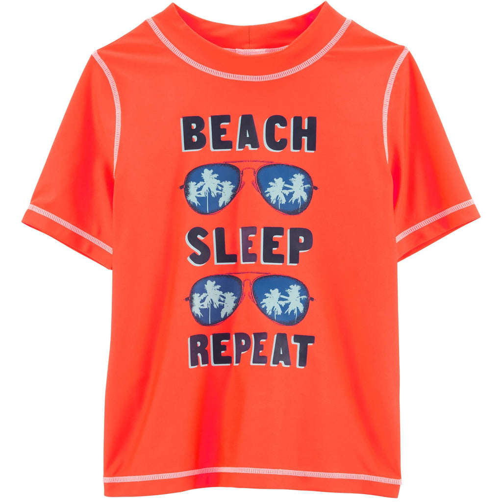 Carter's Toddlers/Kids Boys Beach Rashguard Swimwear Orange 3N161910