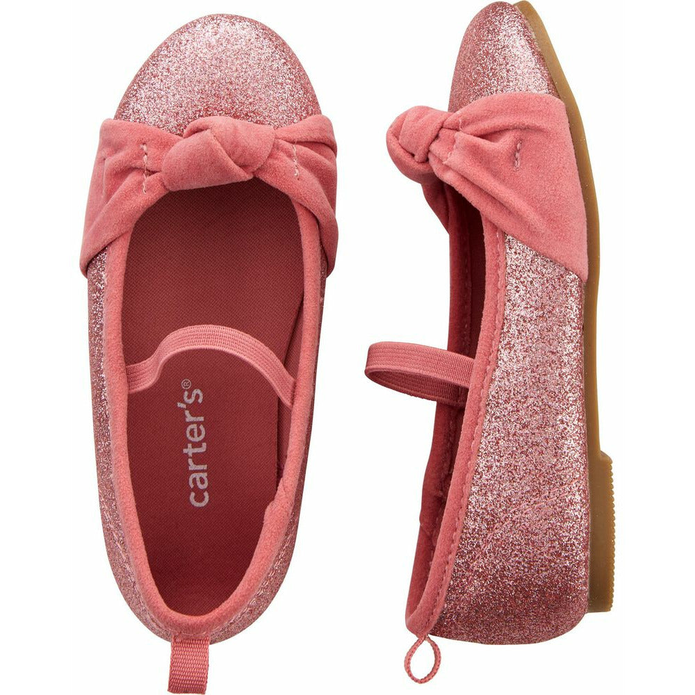 Carter's Glitter Mary Jane Shoes Pink Age-4 Years & Above