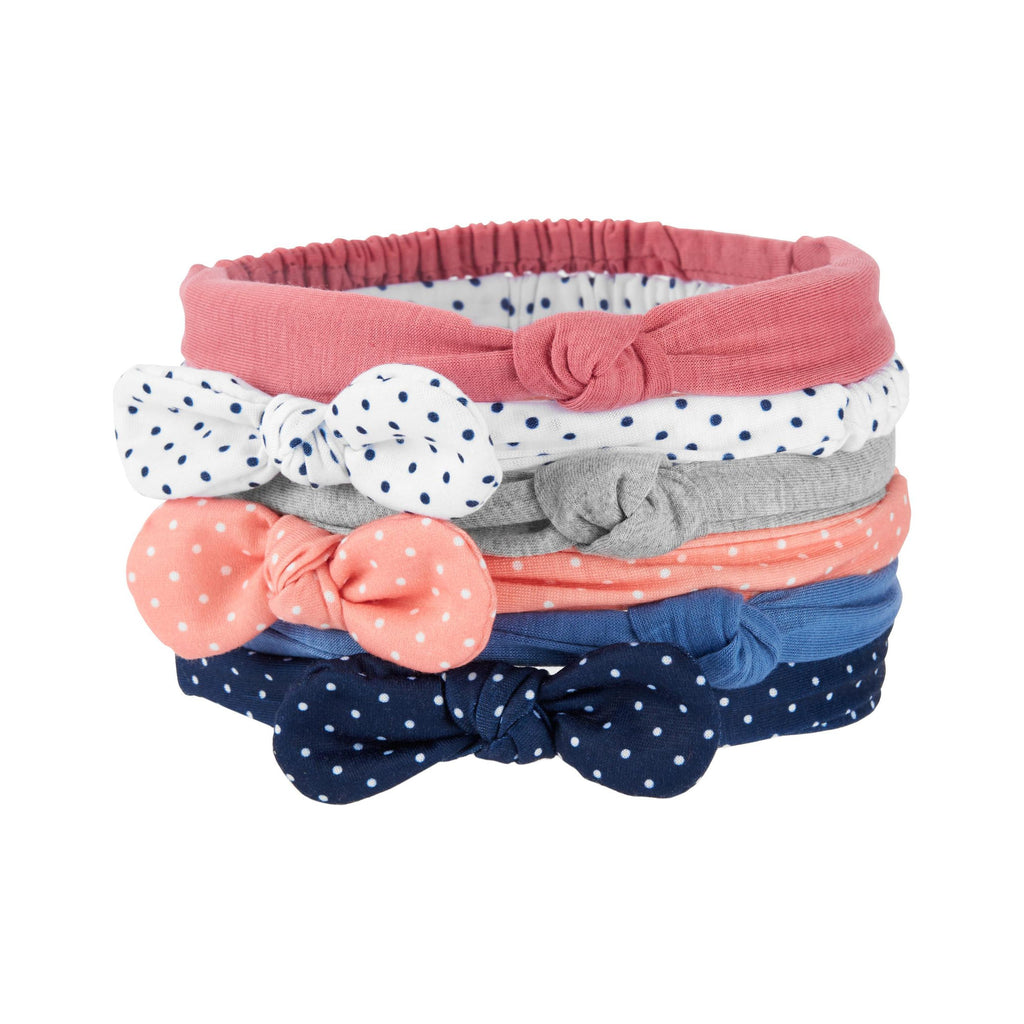 Carters Girls 4-Pack Plume Headwraps Multicolor CR06947