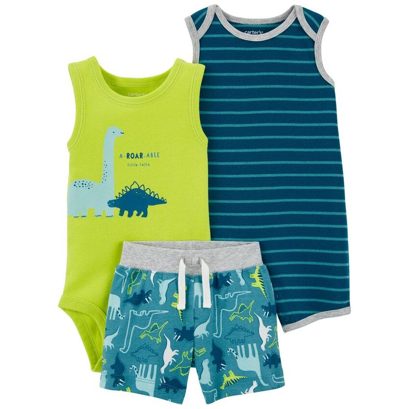 Carter's dinosaur 3 best sale piece