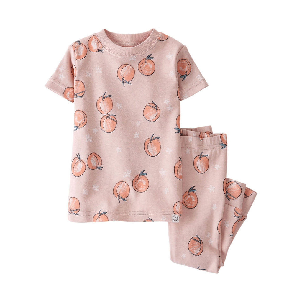 Carters Infant Girls Little Planet 2-Pack Snug Fit Organic Short Sleeve Pajamas Set Pink 1N137910