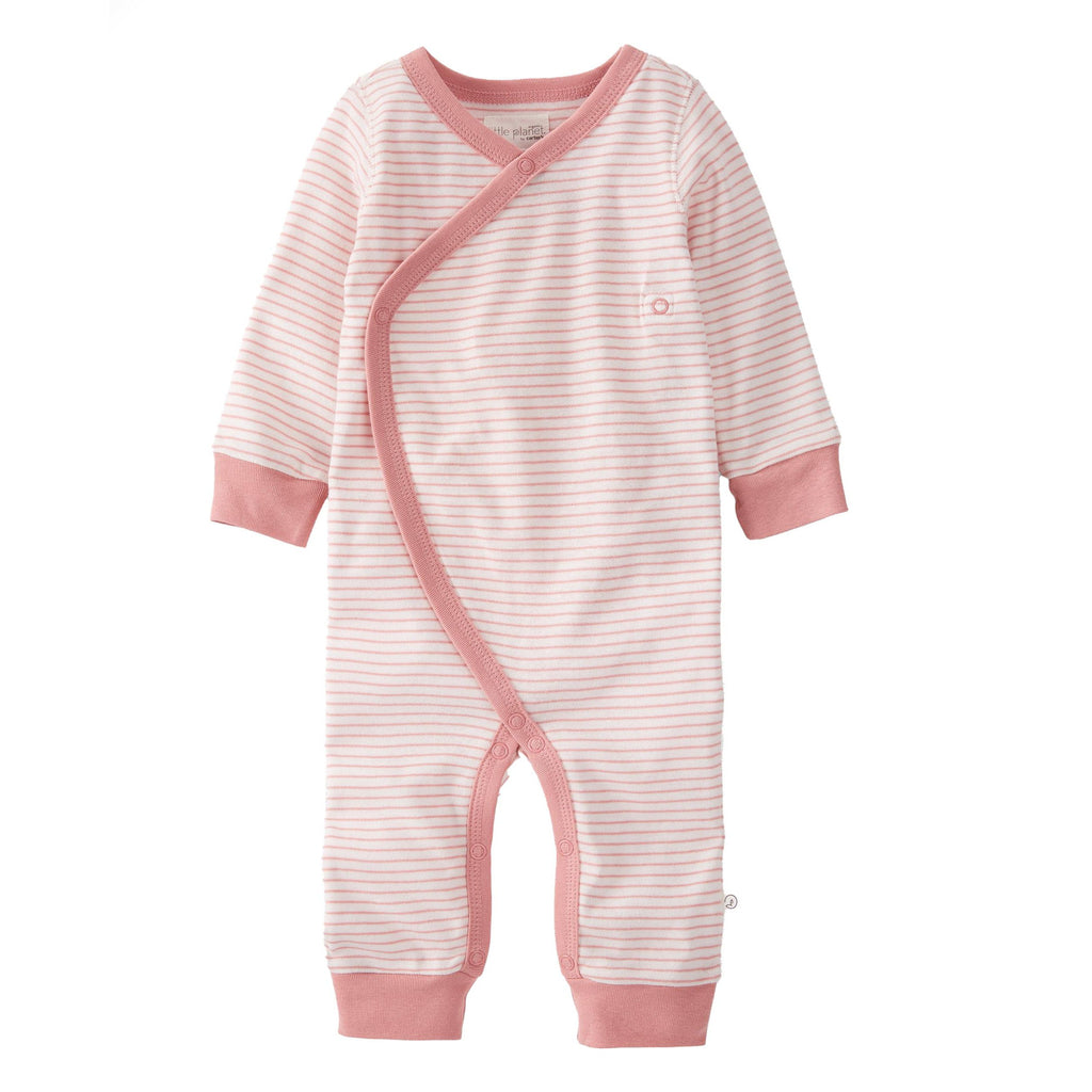 Carters Infant Girls Little Planet Organic Cotton Pajamas Brooches Pink/White 1N489510