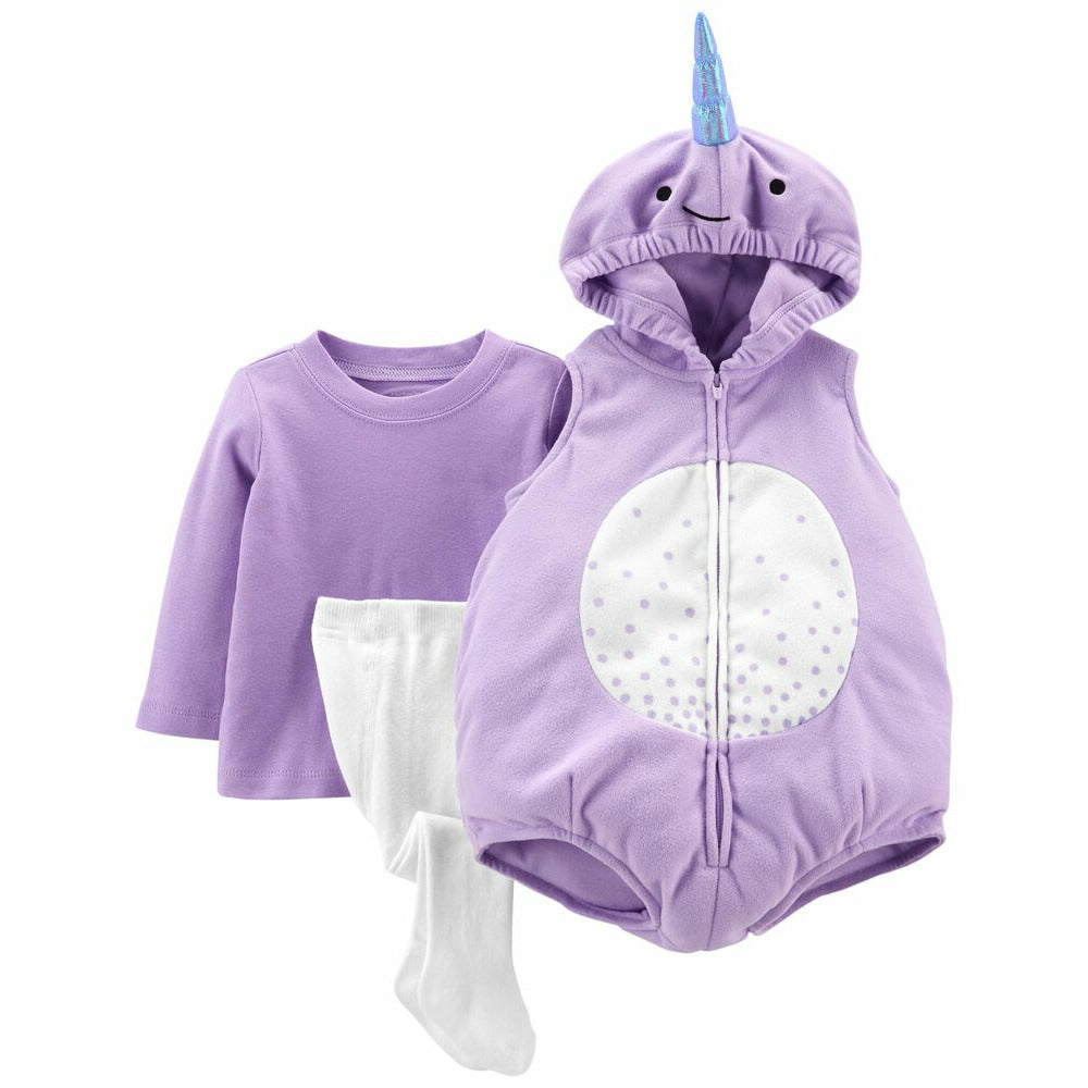 Carter s Little Narwhal Halloween Costume Purple Age 0 24 Months 1M466910