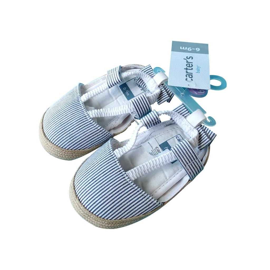 Carter's Infant Stripe Bow Shoes GIRL Multicolor CR04933