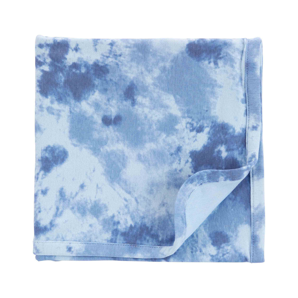 Carters Tie-Dye Plush Cotton Blanket Blue 9N113410