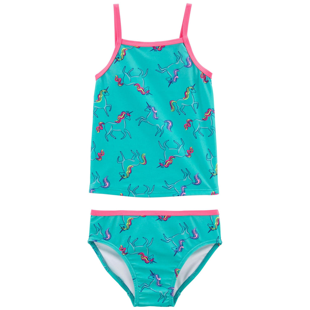 Carters Toddler Girls 2-Piece Unicorn Tankini Set Multicolor 2N310110