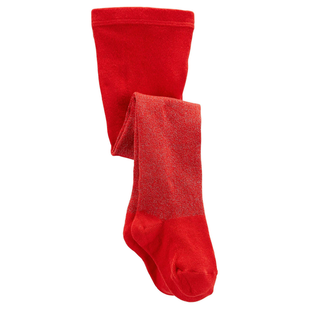 Carters Toddler Girls Holiday Tights Socks Red 2M197310