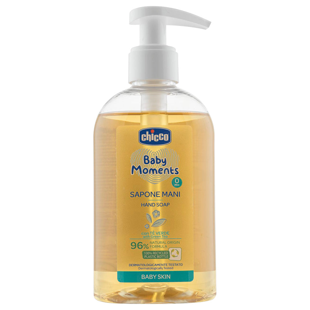 Chicco Baby Moments Hand Soap for Babies 250ml Age- Newborn & Above