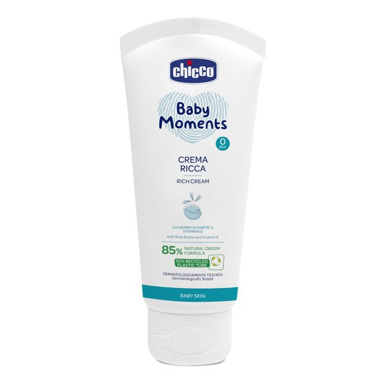 Chicco Baby Moments Rich Cream for Baby Skin 100ml Age- Newborn & Above
