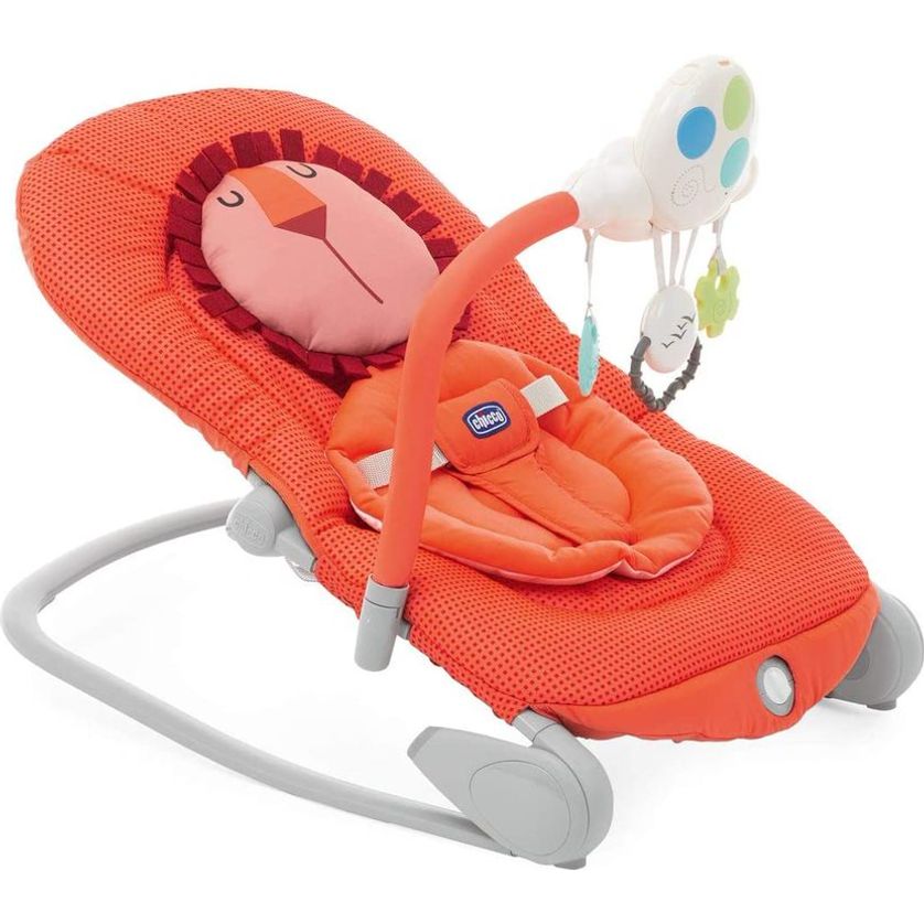Chicco Balloon Baby Bouncer Lion Age- Newborn to 6 Months (Holds upto 18 Kgs)
