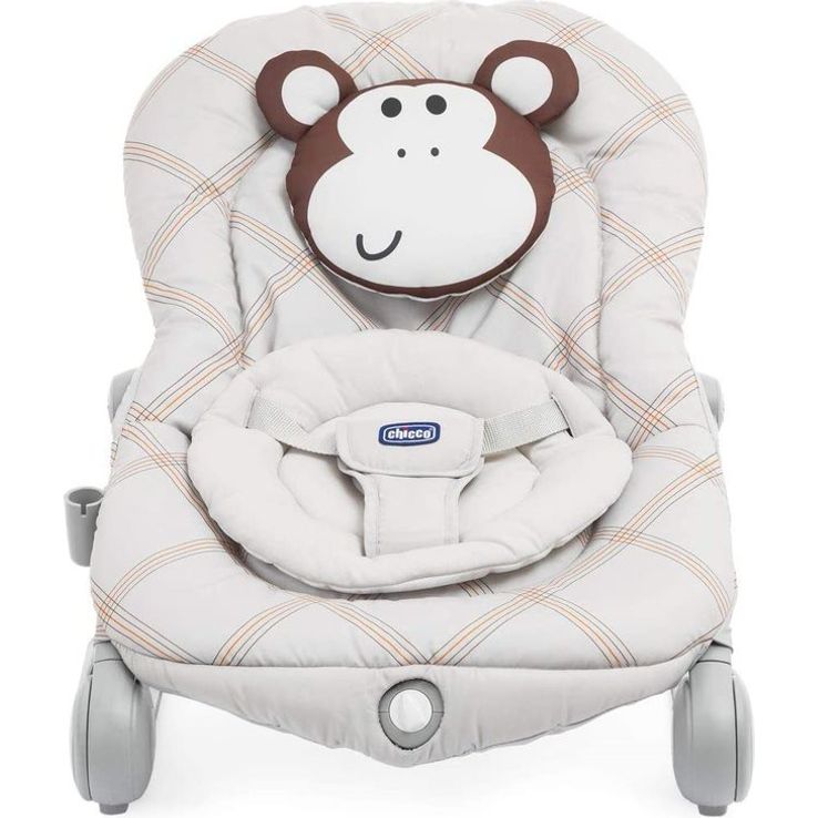 Chicco Balloon Baby Bouncer Monkey Age- Newborn to 6 Months (Holds upto 18 Kgs)