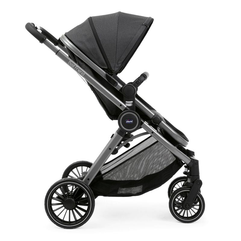 Chicco Best Friend Pro Baby & Toddlers Stroller Pirate Black Age- Newborn to 3 Years