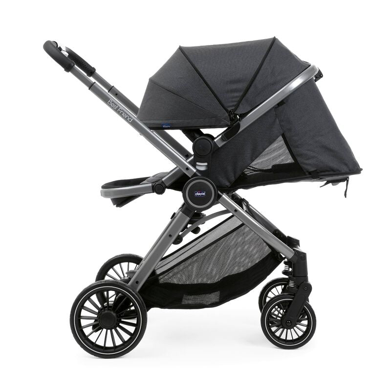 Chicco Best Friend Pro Baby & Toddlers Stroller Pirate Black Age- Newborn to 3 Years