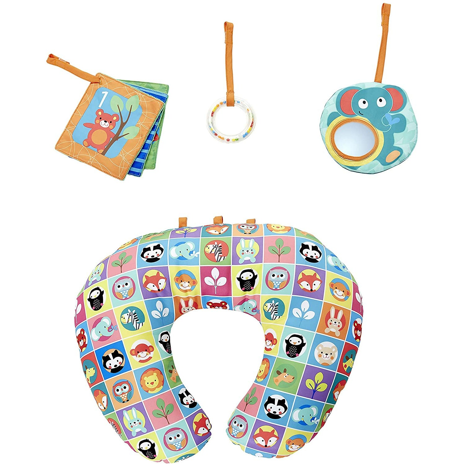 Chicco Boppy Animal Tummy Time Pillow 29m Multicolor Age2 Months9