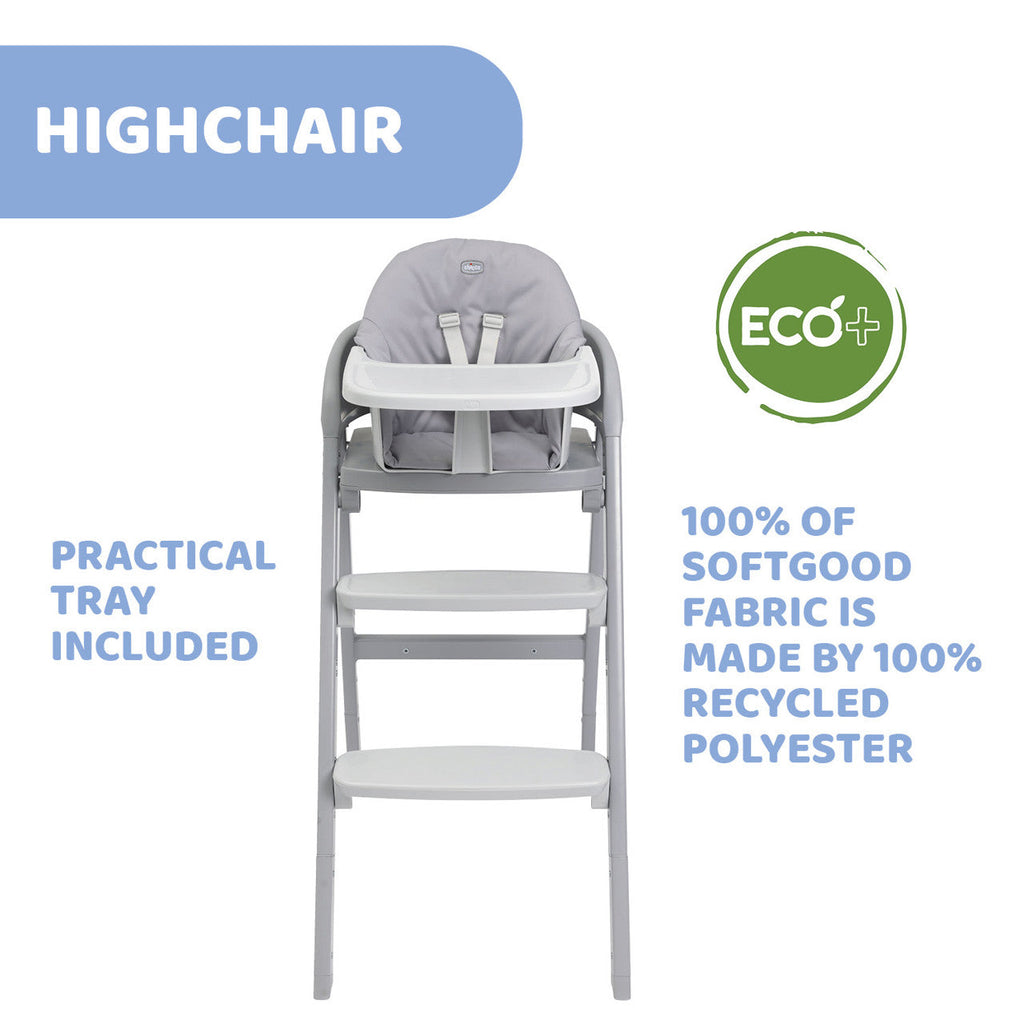 Chicco Crescendo Up Evolutionary Chair Etna Black Re-Lux Age- 6 Months & Above