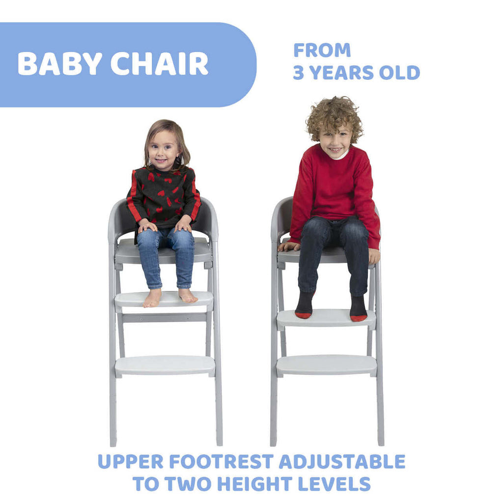 Chicco Crescendo Up Evolutionary Chair Etna Black Re-Lux Age- 6 Months & Above