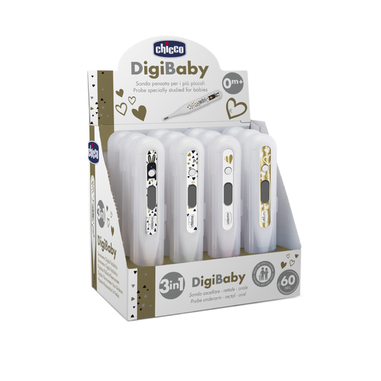 Chicco Digi Baby Digital Thermometer 
 Assorted Age- Newborn & Above