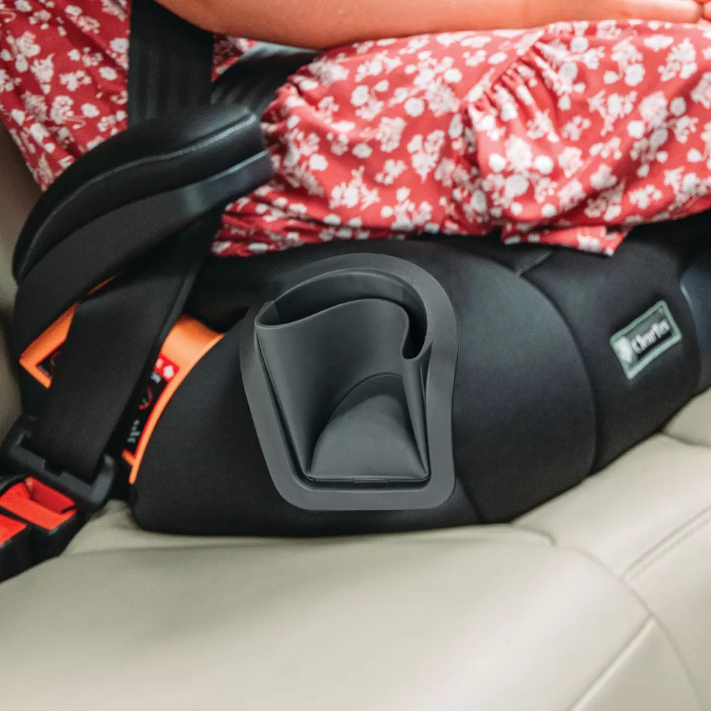 Chicco KidFit Clear Tex Plus 2-in-1 Belt Positioning Booster Car Seat Obsidian Age- 2 Years & Above (Holds from 18 Kg to 50 Kg)