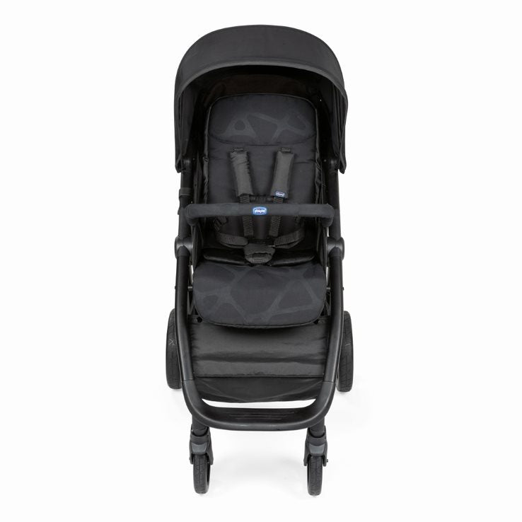 Chicco Multiride Stroller Jet Black Age- Newborn to 4 Years