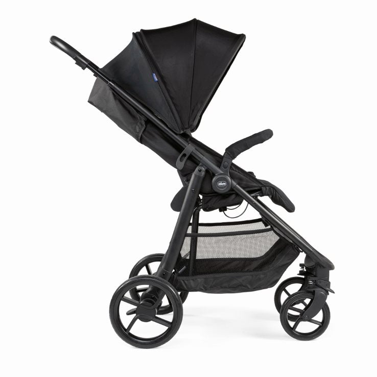 Chicco Multiride Stroller Jet Black Age- Newborn to 4 Years