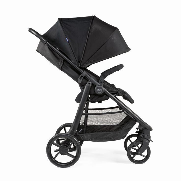 Chicco Multiride Stroller Jet Black Age- Newborn to 4 Years