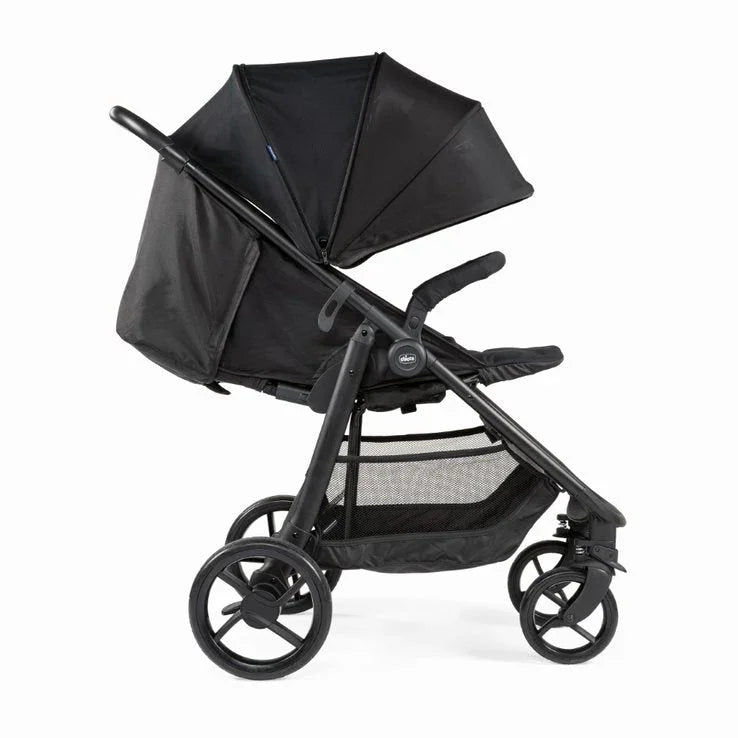 Chicco Multiride Stroller Jet Black Age- Newborn to 4 Years